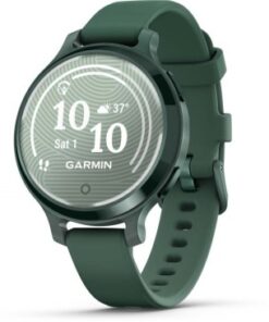 GARMIN LILY 2 ACTIVE JASPIKSENVIHREÄ JA JASPIKSENVIHREÄ SILIKONIRANNEKE