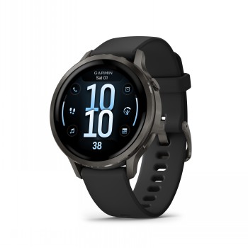 GARMIN VENU 4 (41MM), BLACK W/ SLATE + BLACK