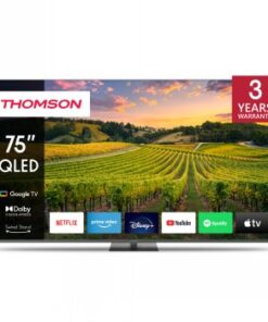 THOMSON 75" QLED UHD GOOGLE SMART TV