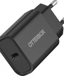 OTTERBOX STANDARD EU WALL CHARGER 20W - 1X USB-C 20W USB-PD BLACK