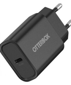 OTTERBOX STANDARD EU WALL CHARGER USB-C 20W USB-PD BLACK - PROPACK