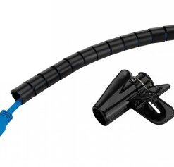 NEOMOUNTS SPIRAL CABLE WRAP, Ø15 MM., MULTIPLE CABLES, BLACK