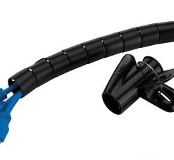 NEOMOUNTS SPIRAL CABLE WRAP, Ø25 MM., MULTIPLE CABLES, BLACK
