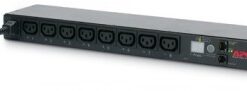 APC RACK PDU, SWITCHED, 1U, 12A/208V, 10A/230V, (8)C13