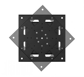 B-TECH AV ROTATIONAL FLIP MOUNT (VESA 200)