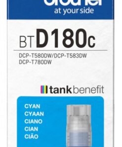 Brother btd180c cyan ink-cartridge 5000p