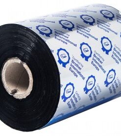 Brother bwp-1d600-110 black ribbon, premium wax, 110mm x 600m (pk of 6)
