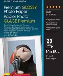EPSON PREMIUM GLOSSY PHOTO PAPER - 10X15CM - 20 ARKKIA