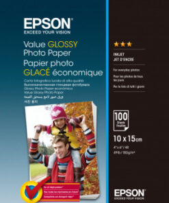 EPSON VALUE PHOTO PAPER 10X15CM 100