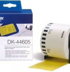 BROTHER DK44605 YELLOW REM. PAP TAPE 62M