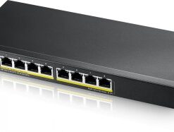 ZYXEL GS1915-8EP, 8-PORT GBE POE SMART HYBRID MODE SWITCH, STANDALONE OR NEBULAFLEX CLOUD, 60 WATT 802.3AT, DESKTOP, FANLESS (5Y WARRANTY)