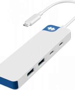 HYPER HYPERDRIVE FLEX 4 PORT USB-C COMBO HUB (2X USB-C, 2X USB-A), WHITE