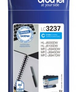 BROTHER LC3237C TONER CYAN 1500