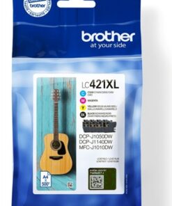 BROTHER LC421XL MULTIPACK BK,C,M,Y 500P