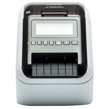 BROTHER QL-820NWBCVM VISITOR BADGE/EVENT PASS PRINTER, WI-FI, ETHERNET, BLUETOOTH, AIRPRINT, LCD-DISPLAY