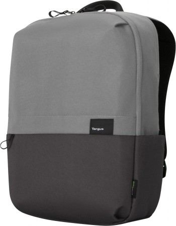 TARGUS SAGANO ECOSMART 16" COMMUTER BACKPACK, BLACK/GREY
