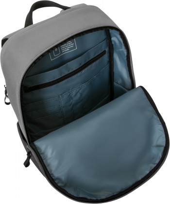 TARGUS SAGANO ECOSMART 16" COMMUTER BACKPACK, BLACK/GREY