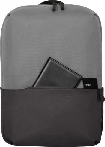 TARGUS SAGANO ECOSMART 16" COMMUTER BACKPACK, BLACK/GREY