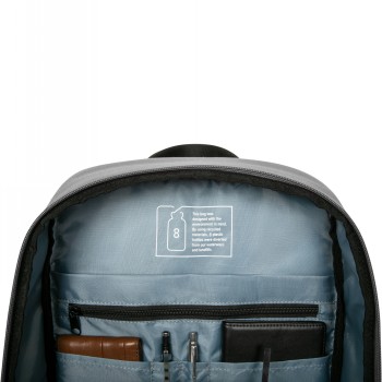 TARGUS SAGANO ECOSMART 16" COMMUTER BACKPACK, BLACK/GREY