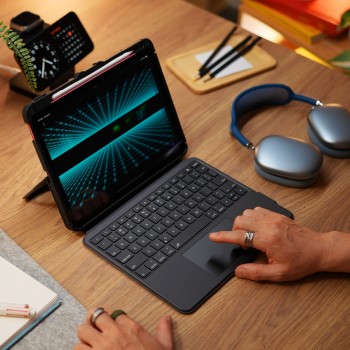 TARGUS VERSAVU BLUETOOTH KEYBOARD CASE FOR IPAD (A16)/IPAD (GEN.10)/IPAD AIR 11" (M3/M2)/IPAD AIR 10.9" (GEN.5/4)/IPAD PRO 11" (GEN.4/3/2/1)