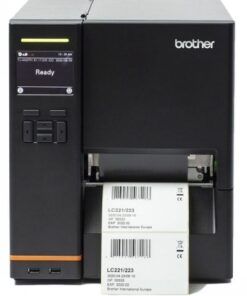 BROTHER TJ-4420TN 4-INCH INDUSTRIAL HIGH VOLUME LABEL PRINTER, 203 DPI, 14 IPS, USB, SERIAL, LAN + USB-HOST, LCD-DISPLAY