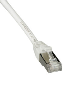 SCHNEIDER ELECTRIC ACTASSI KYTKENTÄKAAPELI CAT6A S/FTP 28AWG 1,0M VALKOINEN
