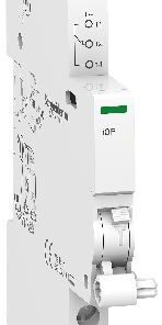 Schneider electric acti9 iof apukosketinlohko 1 vaihtokosketin virtakisko ylös johdot alas