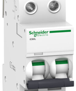 Schneider electric acti9 ic60l johdonsuojakatkaisija 2-napainen c-käyrä 4a 100ka