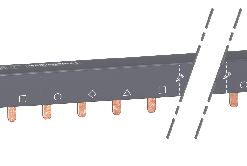 SCHNEIDER ELECTRIC ACTI9 VIRTAKISKO 4P 3L+N 100A 18MM JAKO 24 MODUULILLE